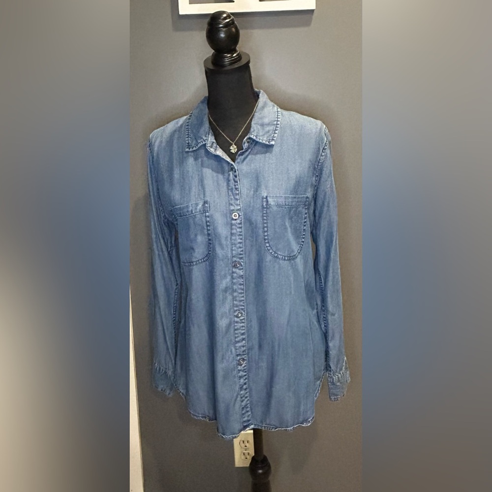 Rails Blue Button Down Shirt